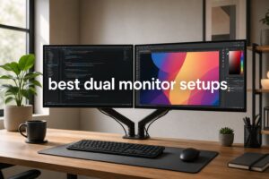 best dual monitor setups
