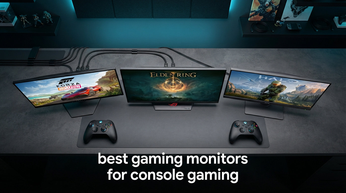 best gaming monitors for console gaming