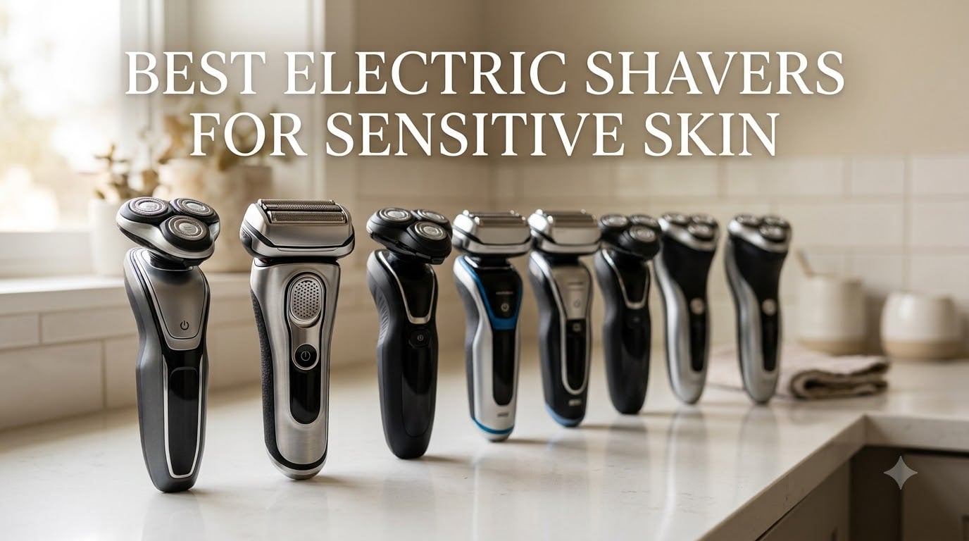 best electric shavers for sensitive skin