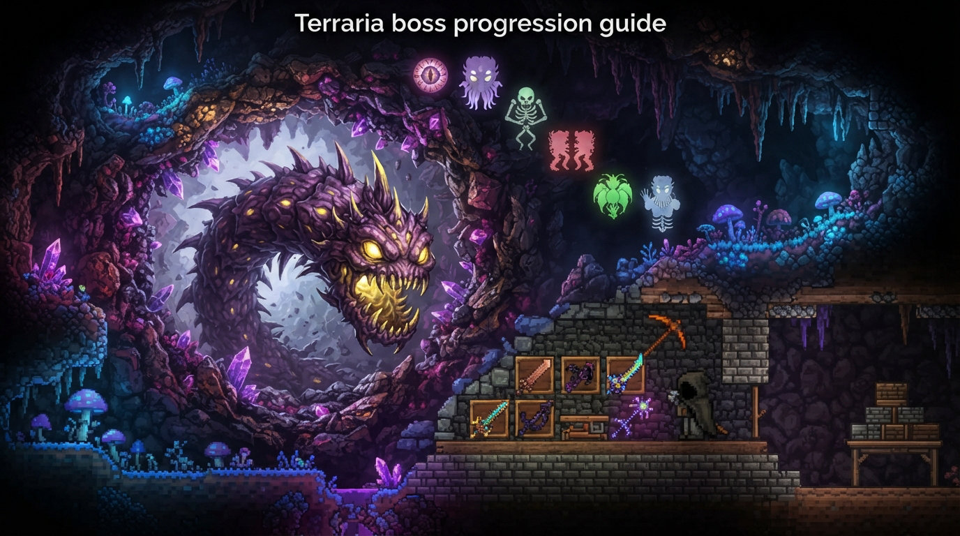 Terraria boss progression guide