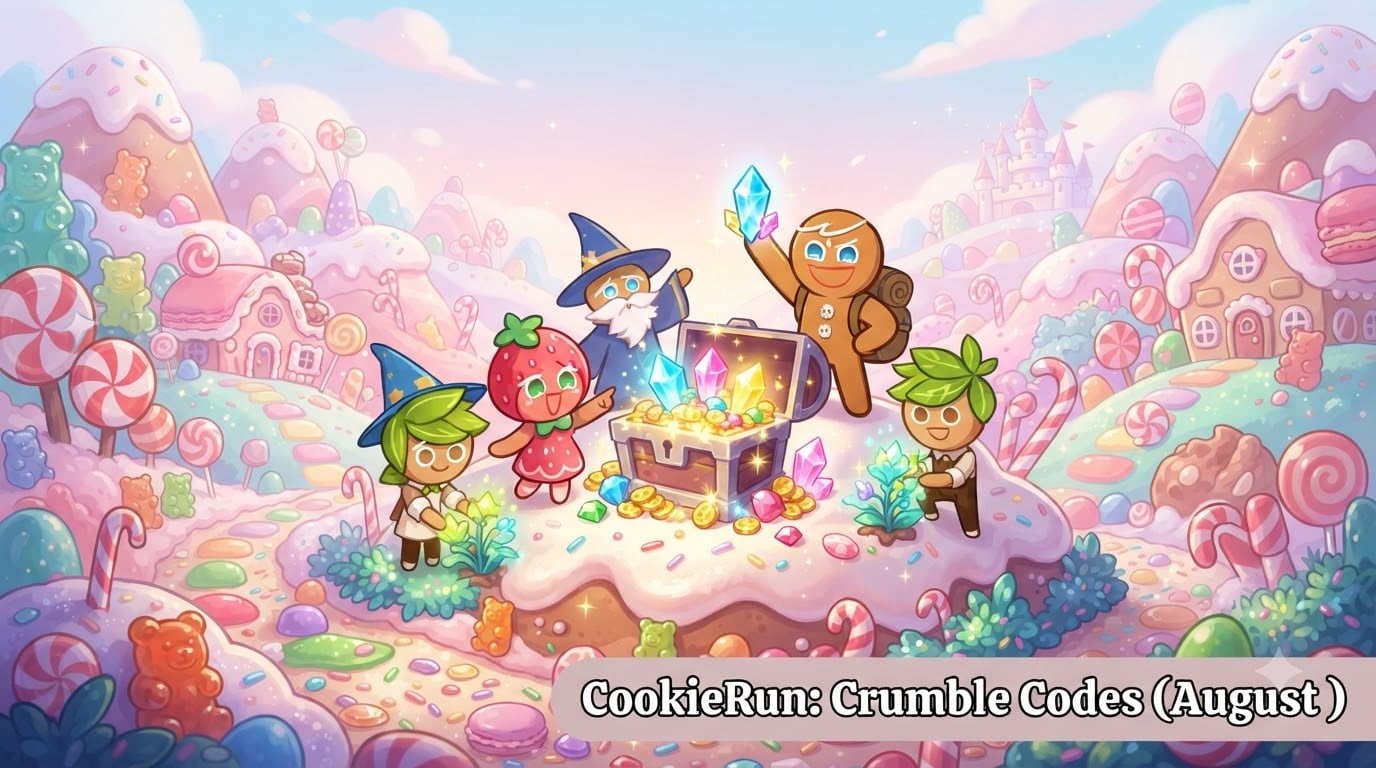 CookieRun: Crumble Codes (August 2026)