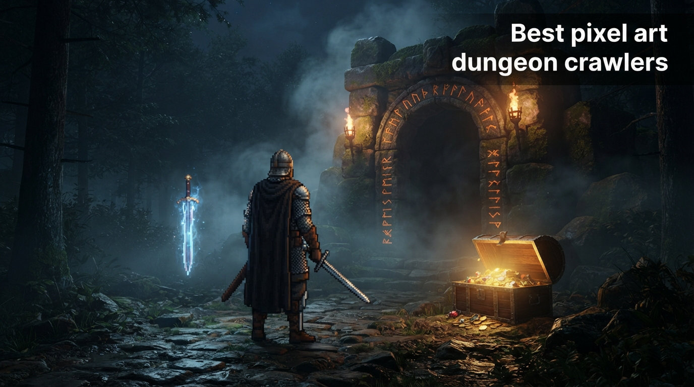 Best pixel art dungeon crawlers