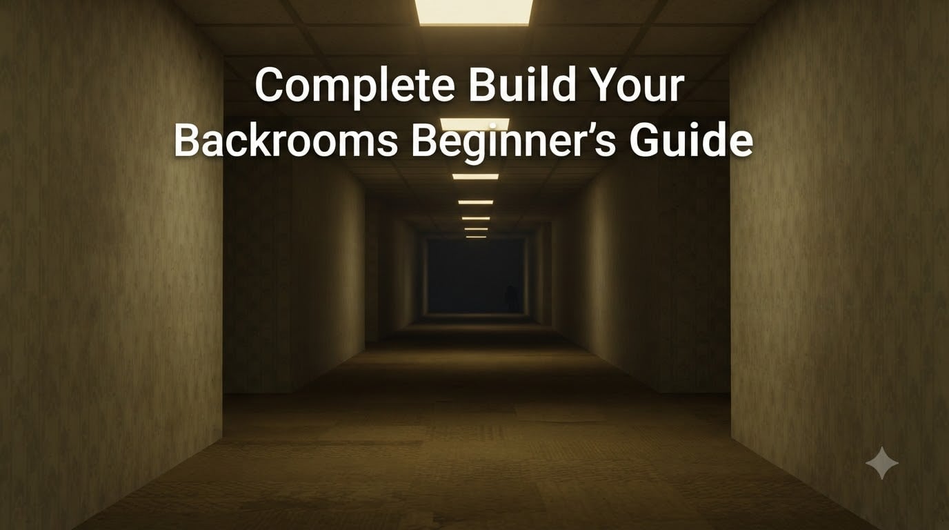 Complete Build Your Backrooms Beginner’s Guide