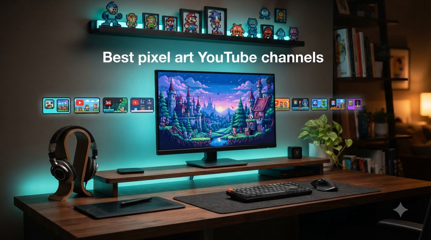 Best pixel art YouTube channels