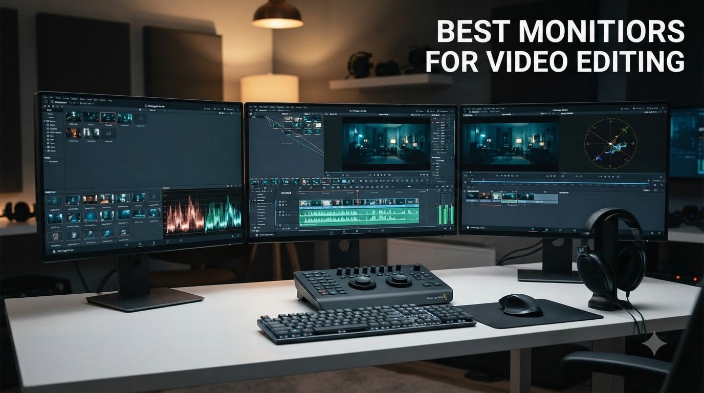 best monitors for video editing