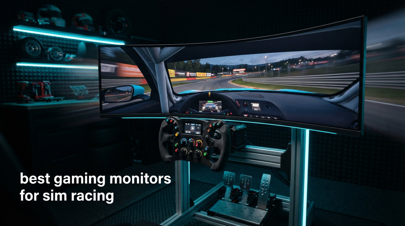 best gaming monitors for sim racing