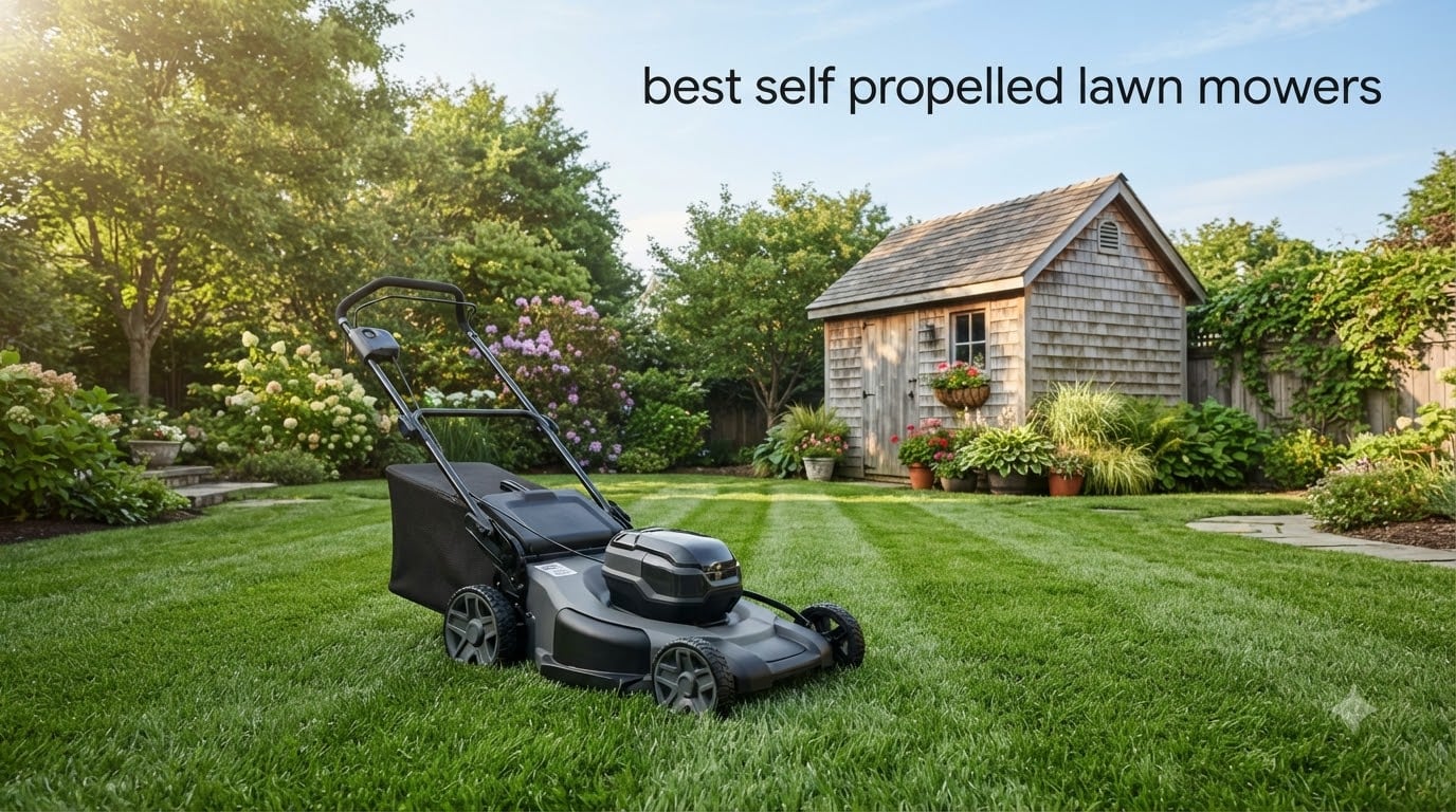 best self propelled lawn mowers