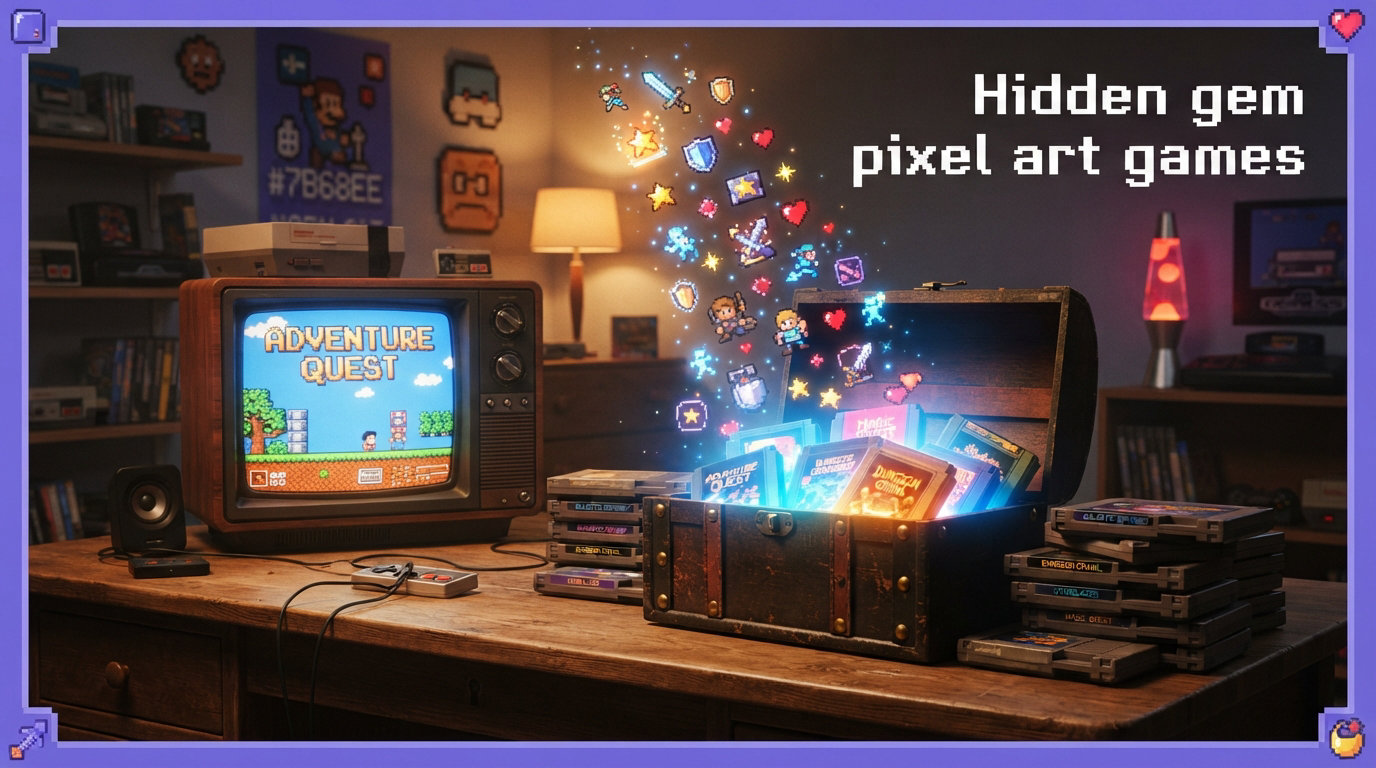 Hidden gem pixel art games