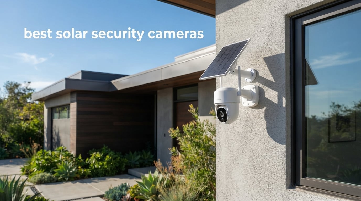 best solar security cameras