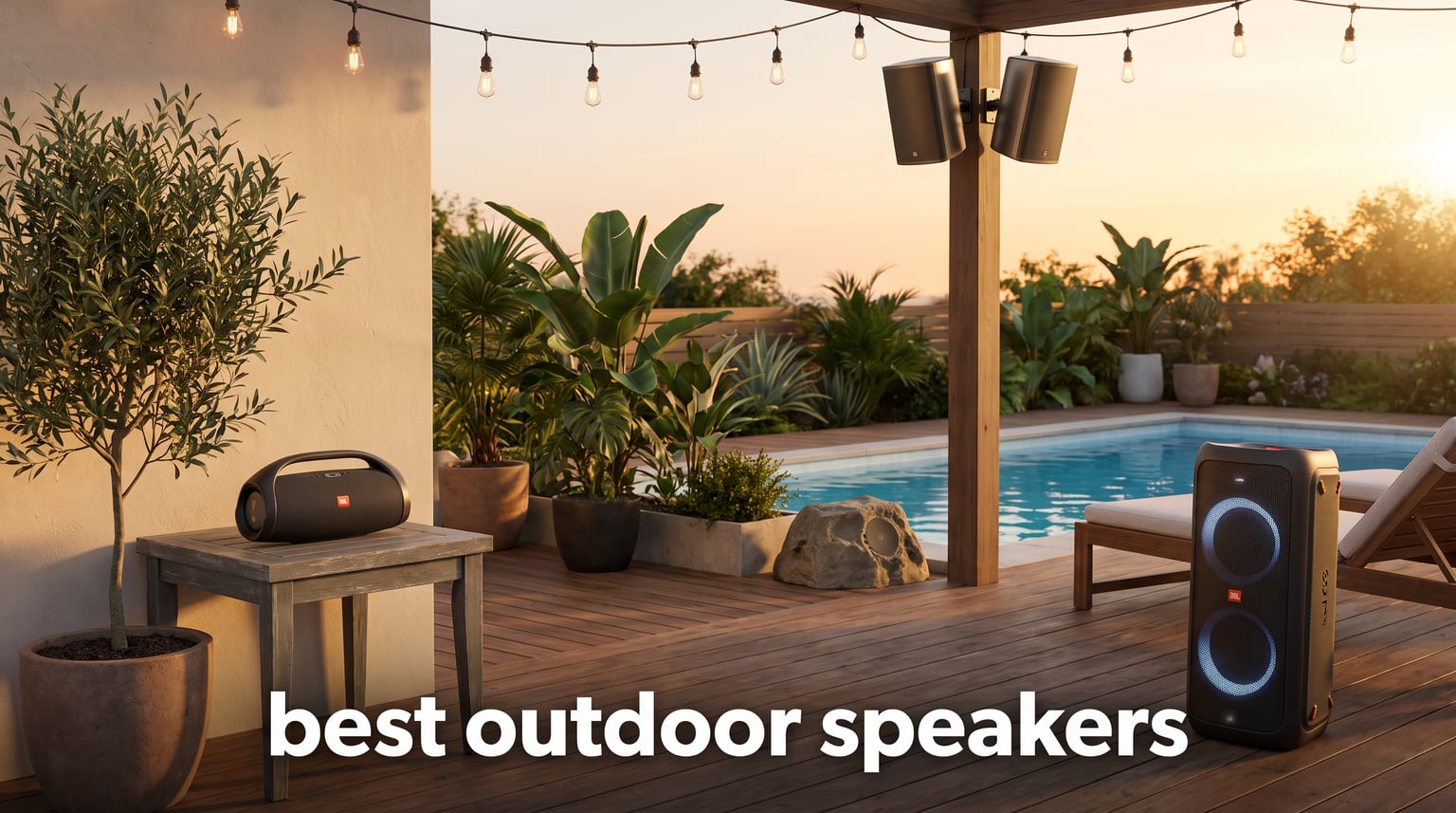 best outdoor speakers