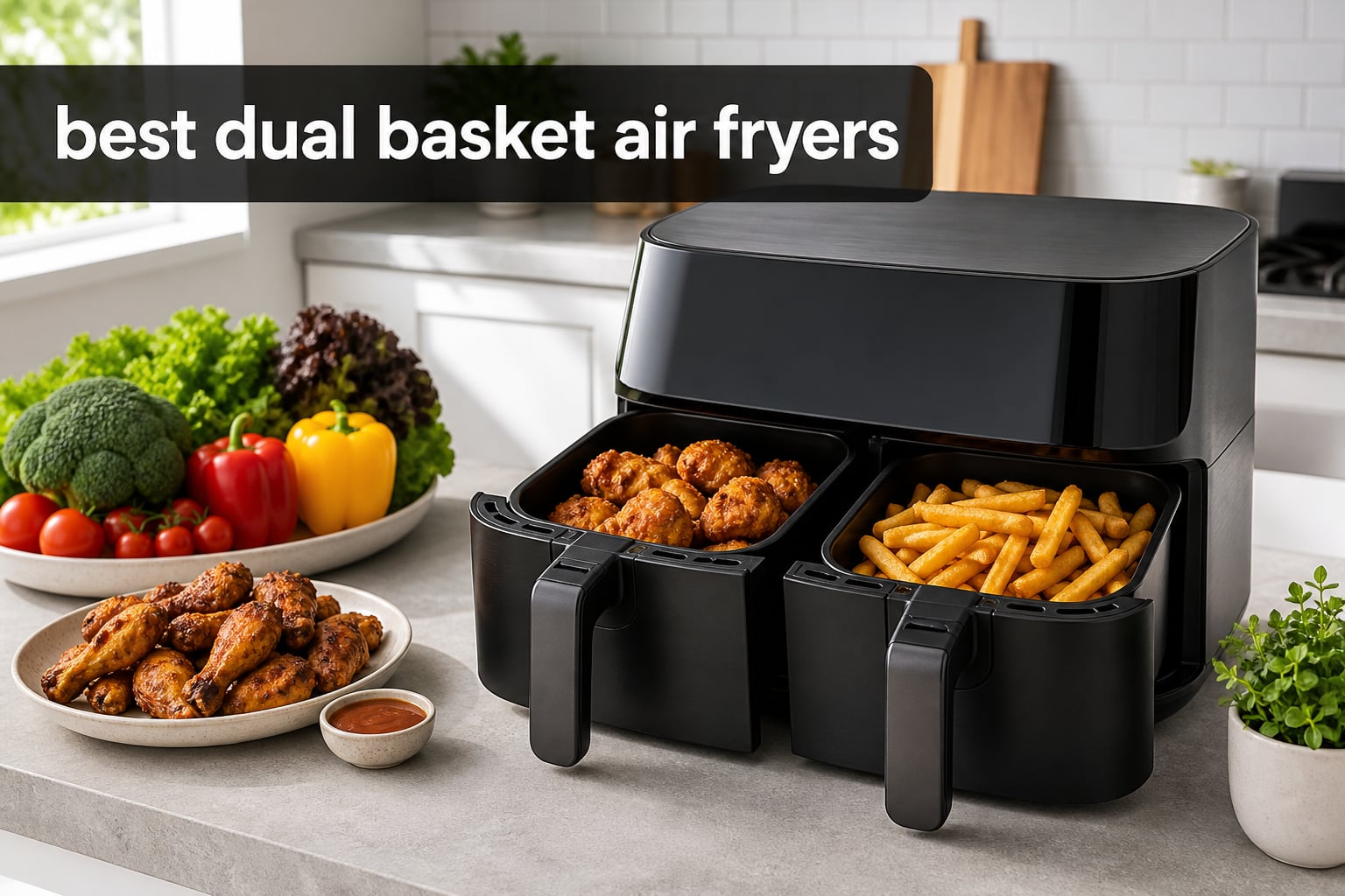 best dual basket air fryers