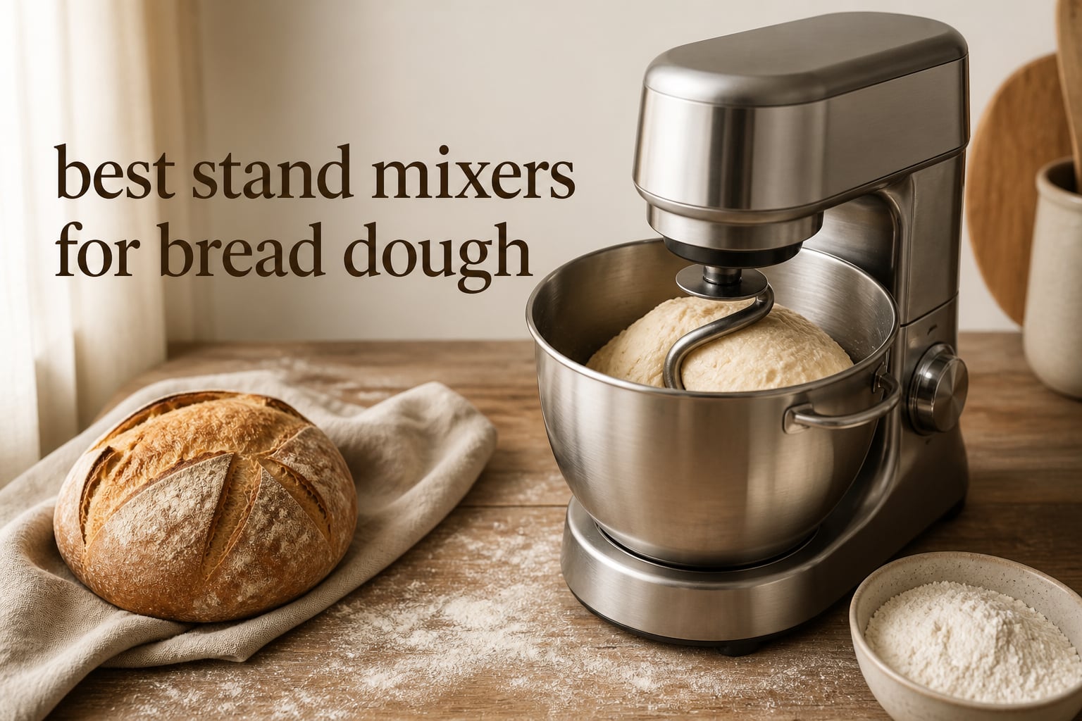 best stand mixers for bread dough