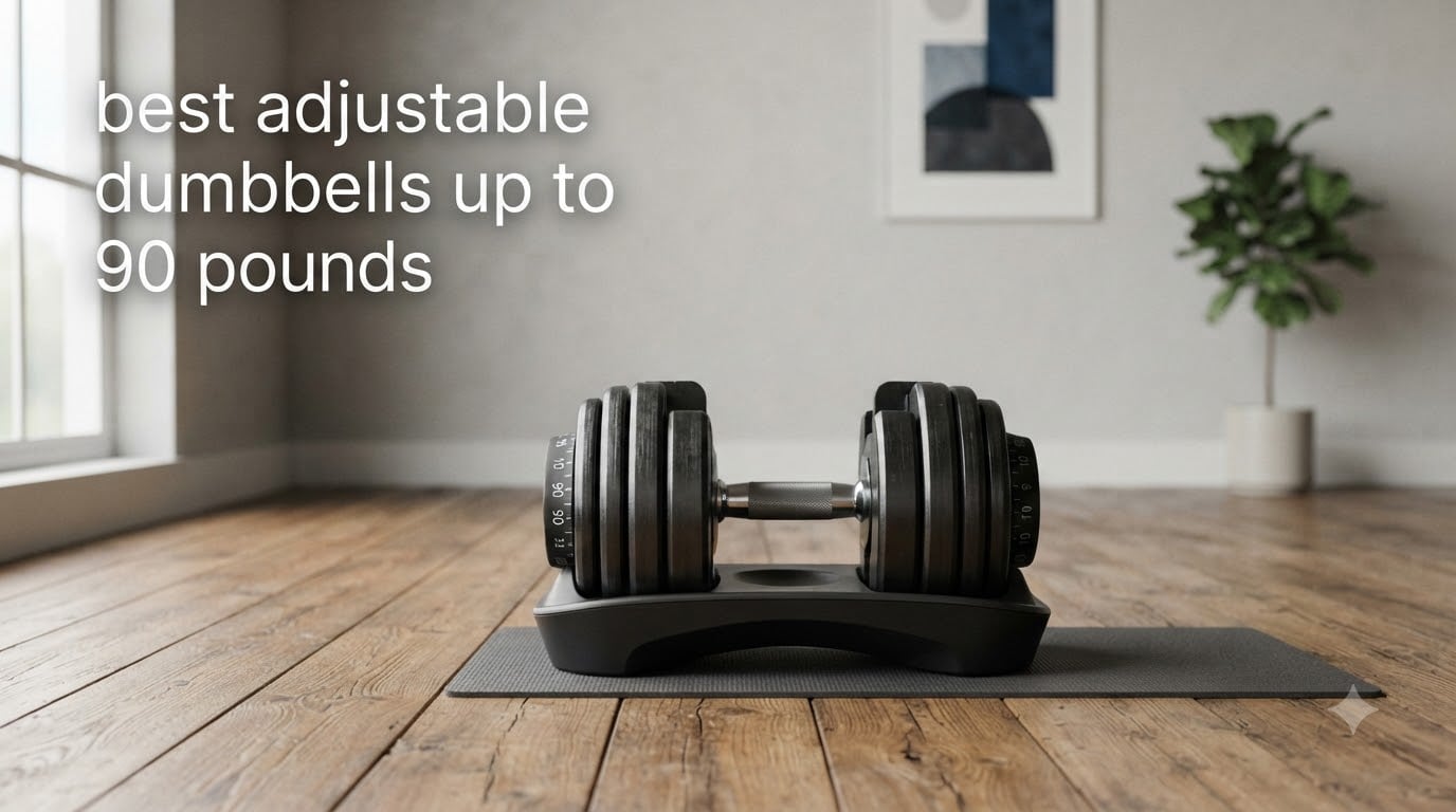 best adjustable dumbbells up to 90 pounds