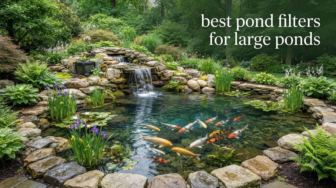 best pond filters for large ponds