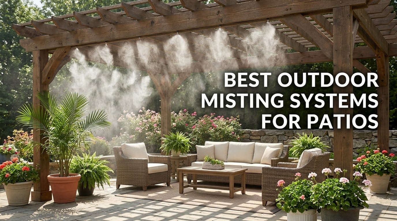 best outdoor misting systems for patios