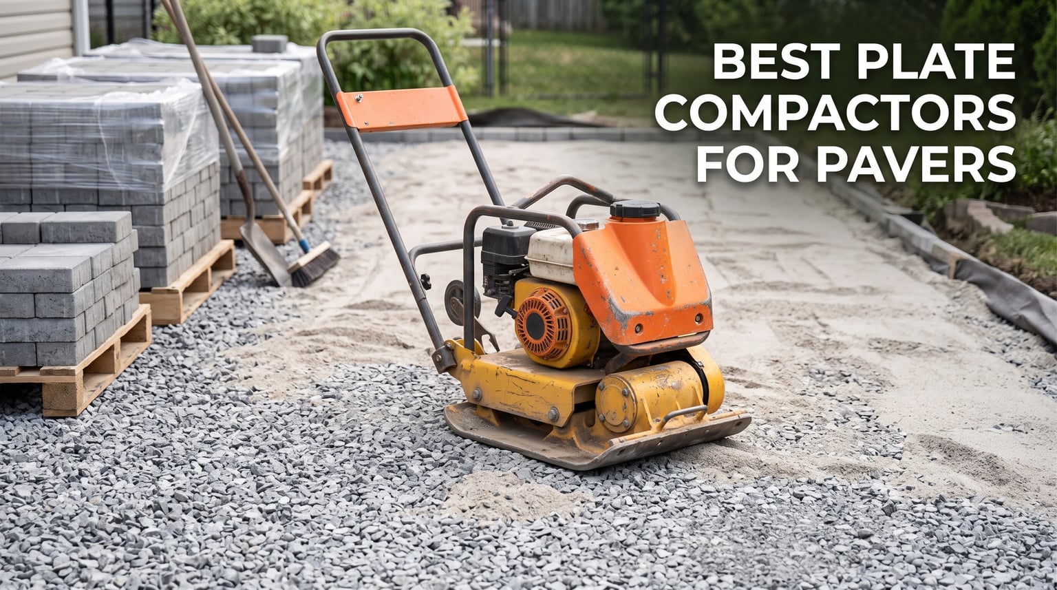 best plate compactors for pavers