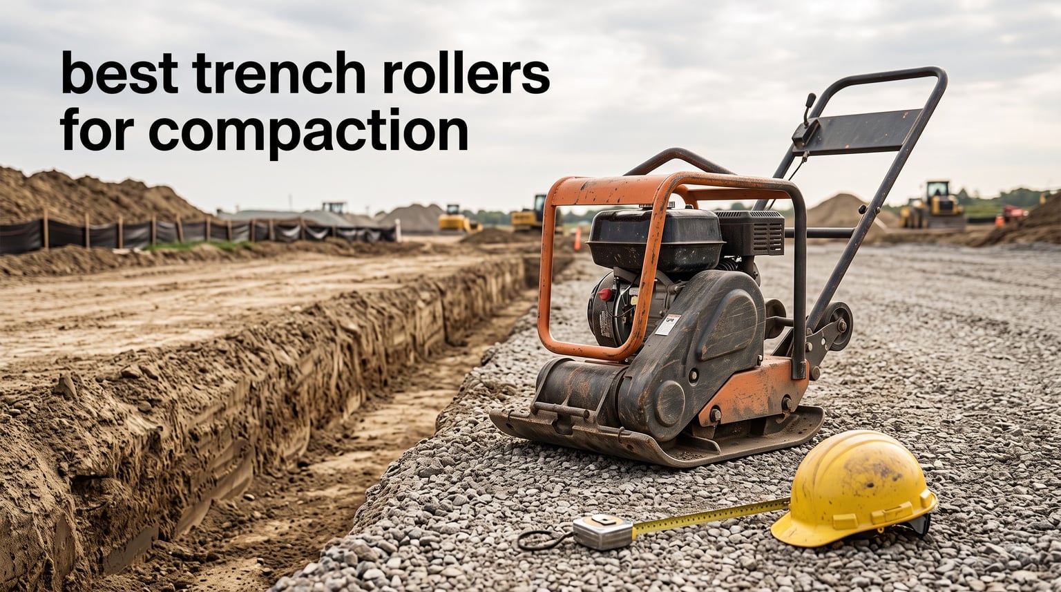 best trench rollers for compaction