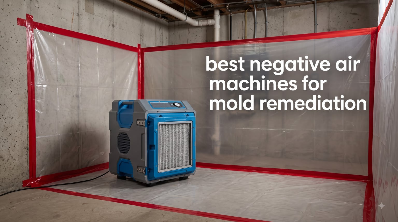 best negative air machines for mold remediation