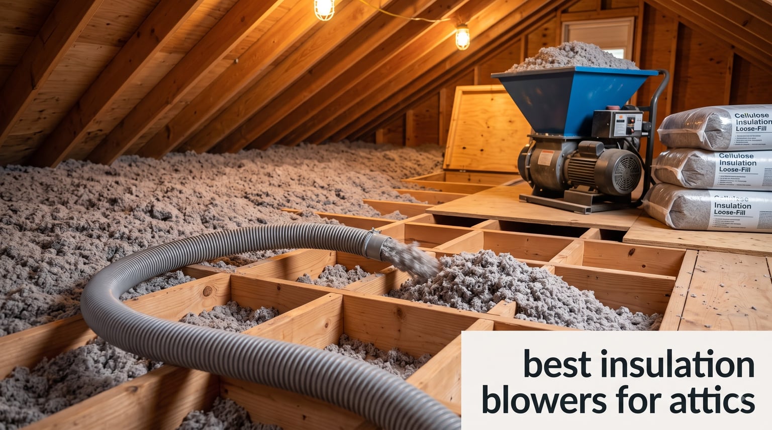 best insulation blowers for attics