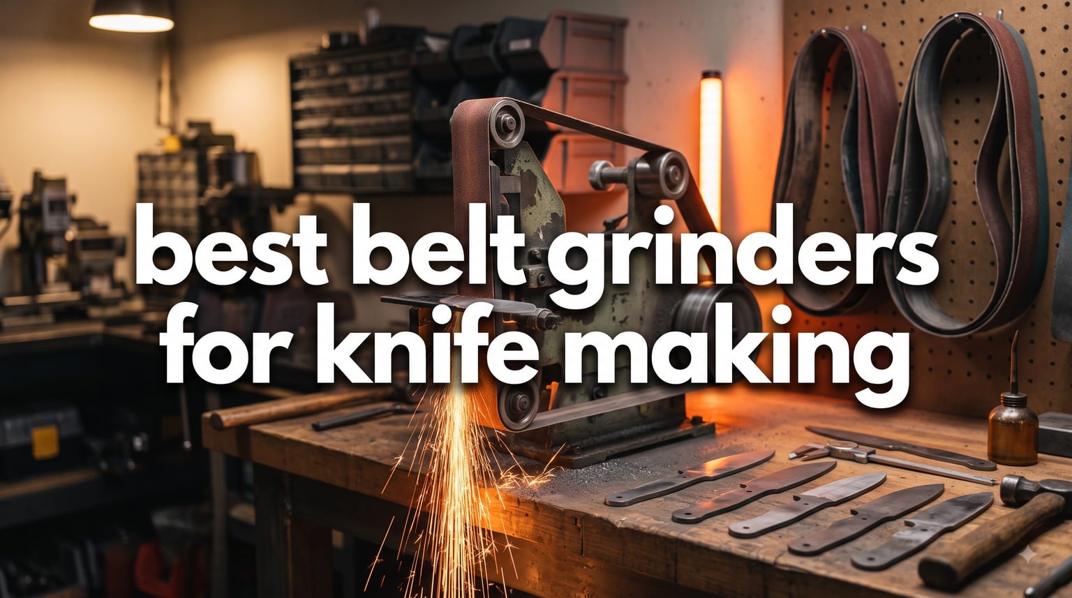 best belt grinders for knife making