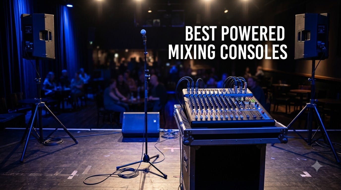 best powered mixing consoles