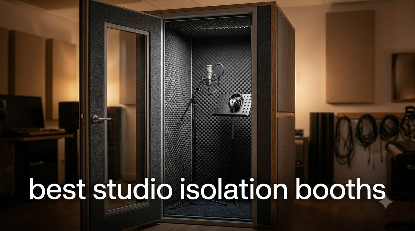 best studio isolation booths