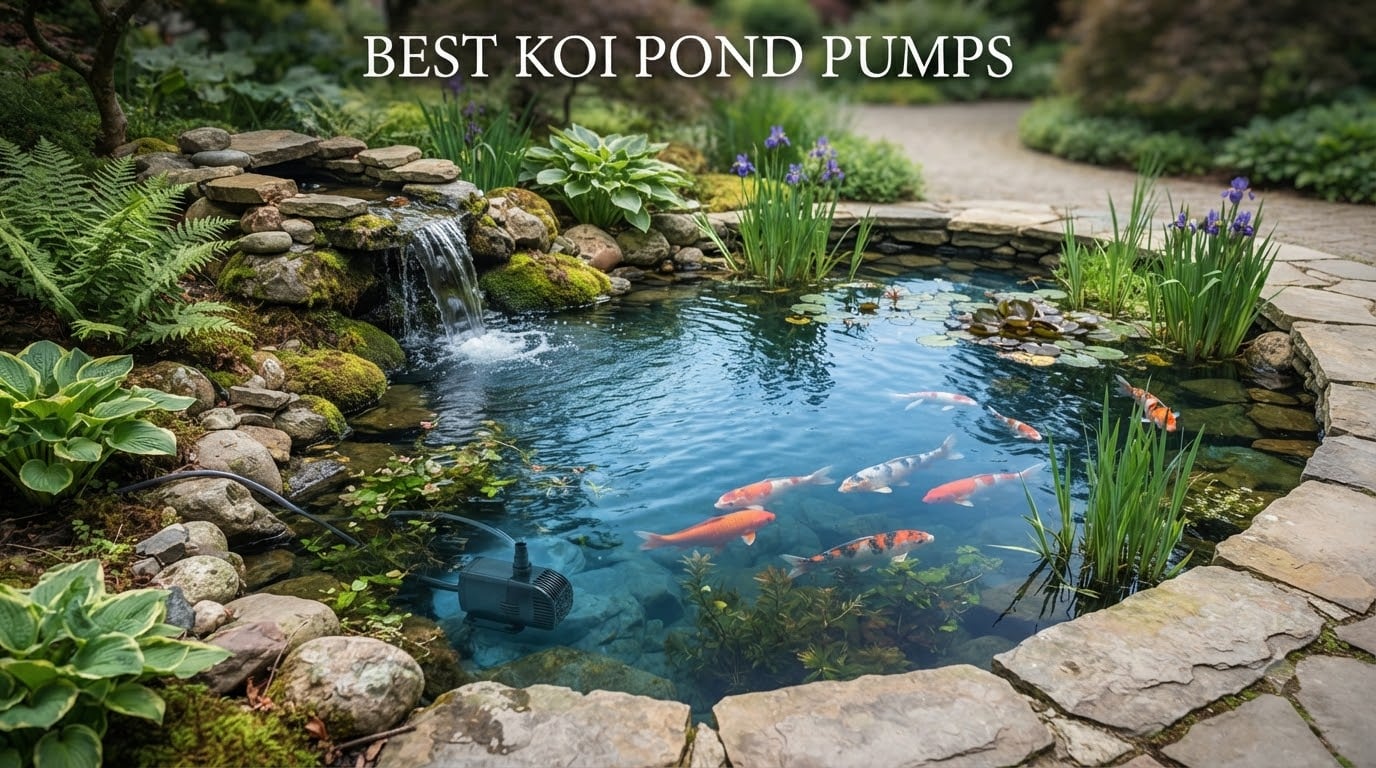 best koi pond pumps
