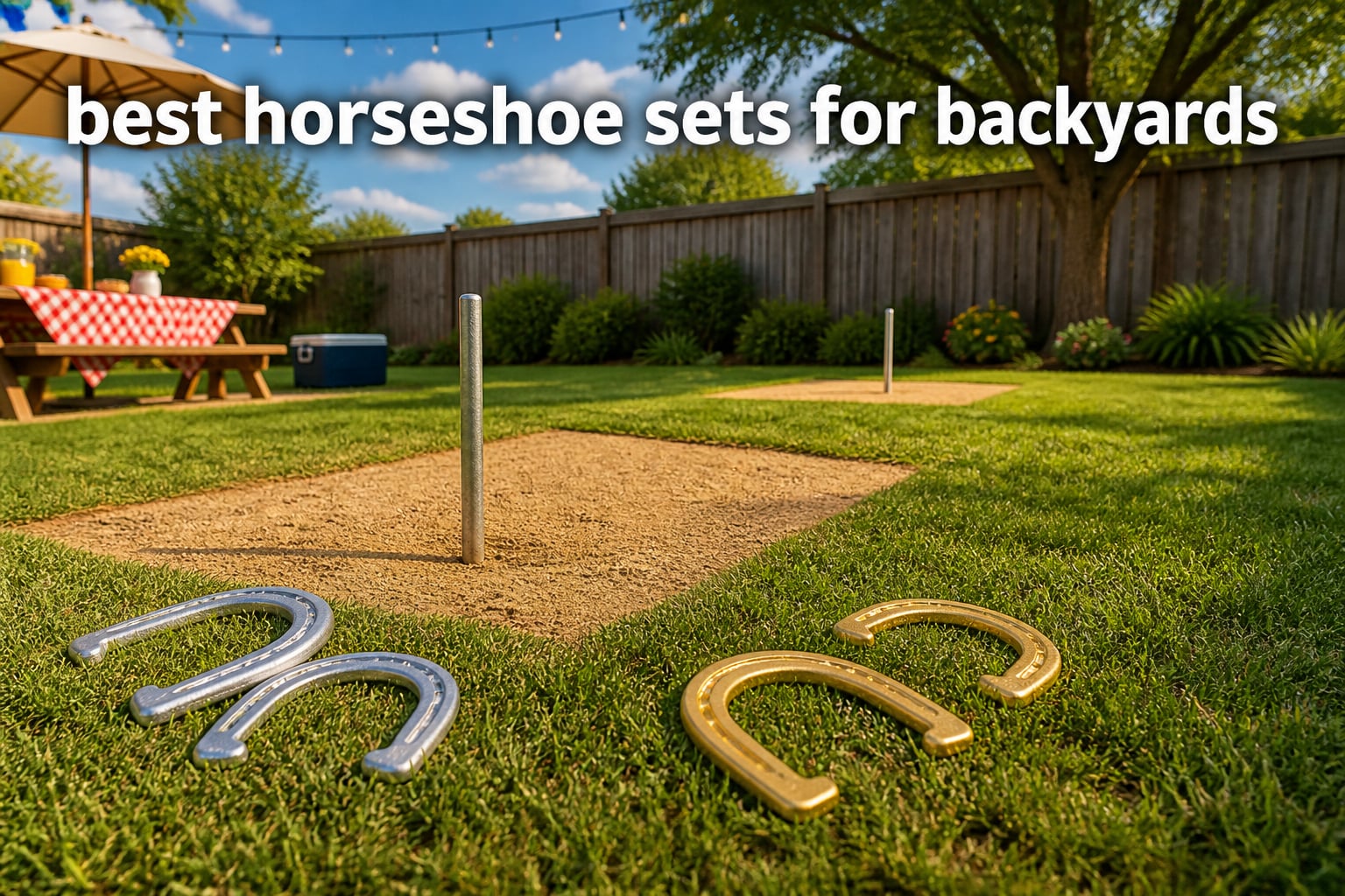 best horseshoe sets for backyards