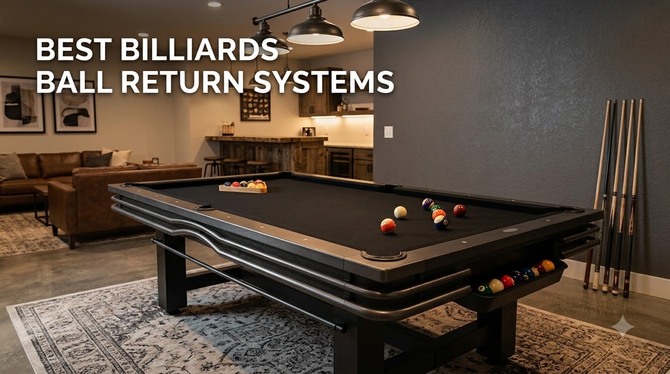 best billiards ball return systems