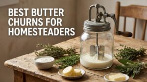 best butter churns for homesteaders