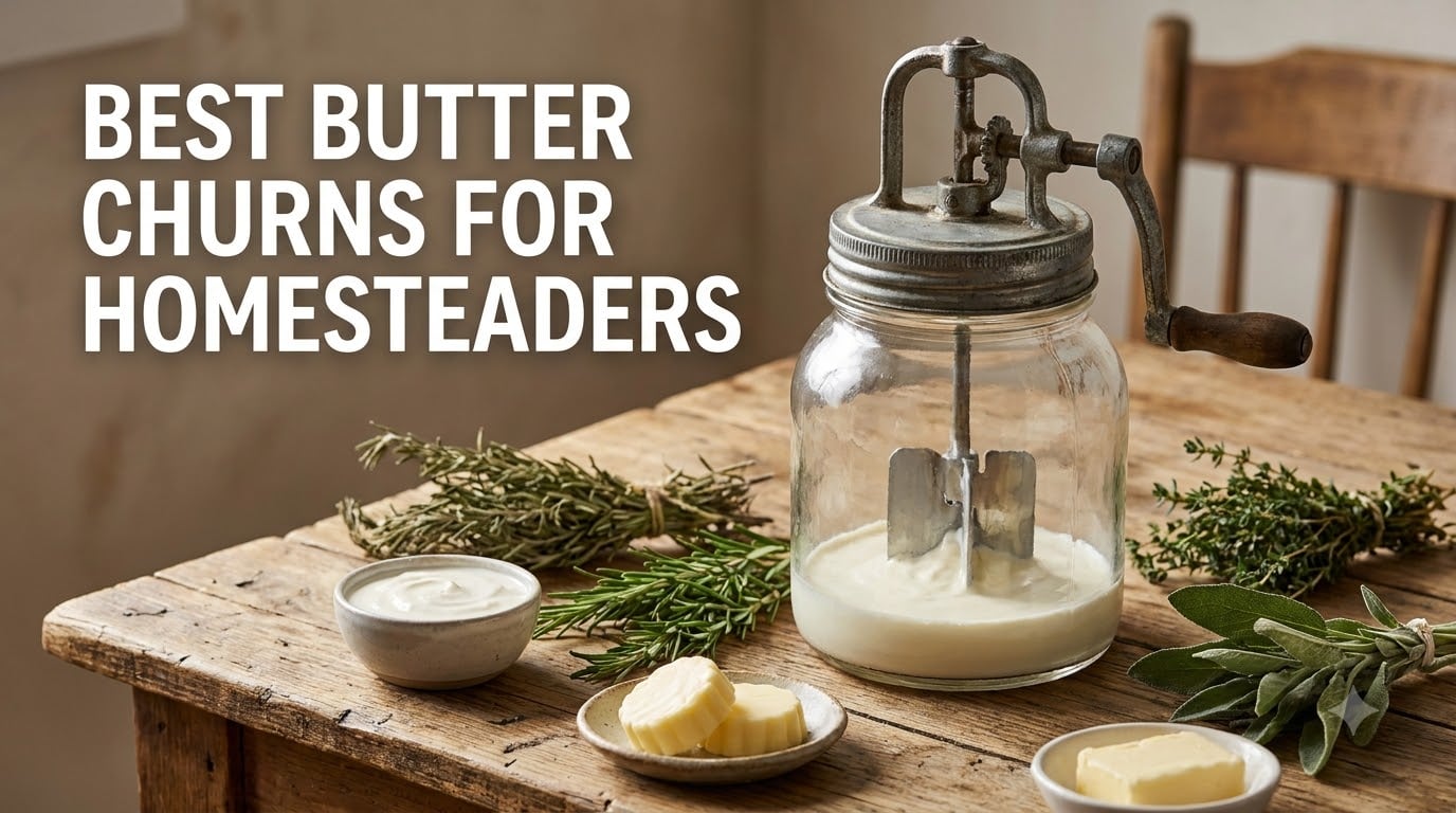 best butter churns for homesteaders
