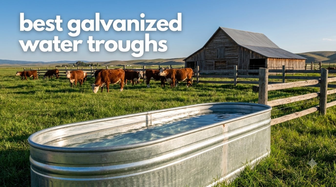 best galvanized water troughs
