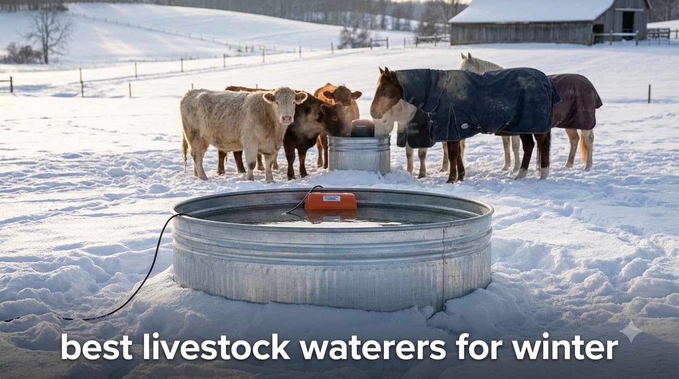 best livestock waterers for winter