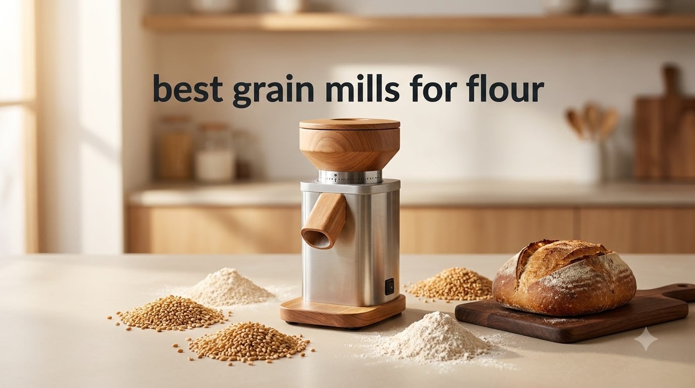 best grain mills for flour