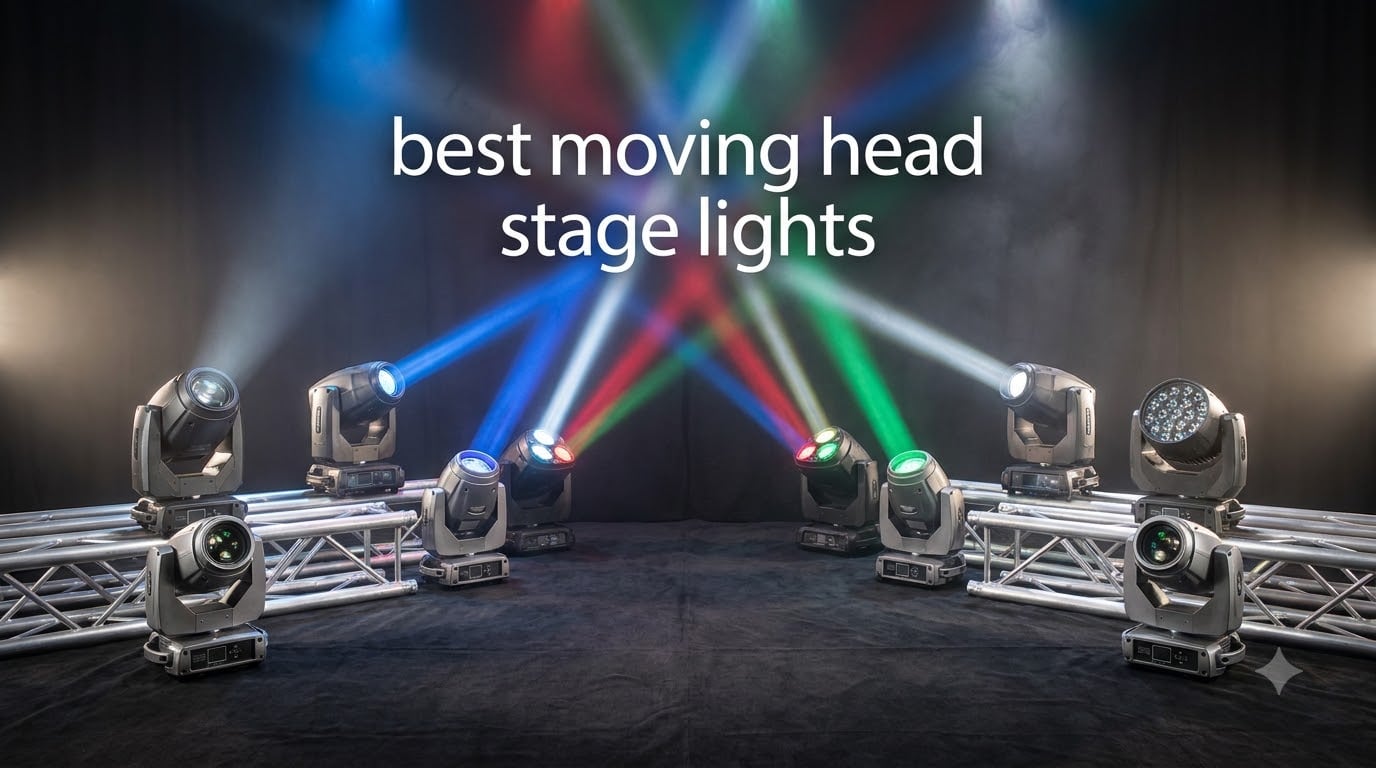 best moving head stage lights