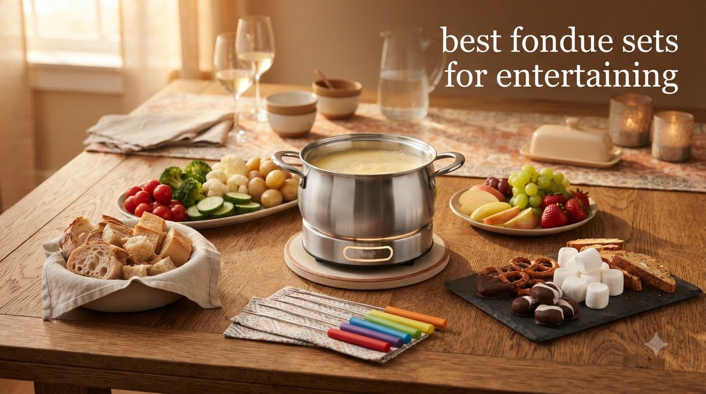 best fondue sets for entertaining