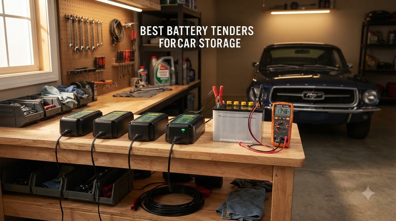best battery tenders for car storage