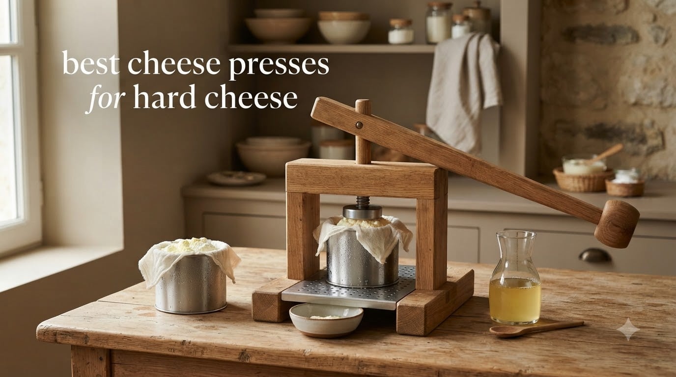 best cheese presses for hard cheese