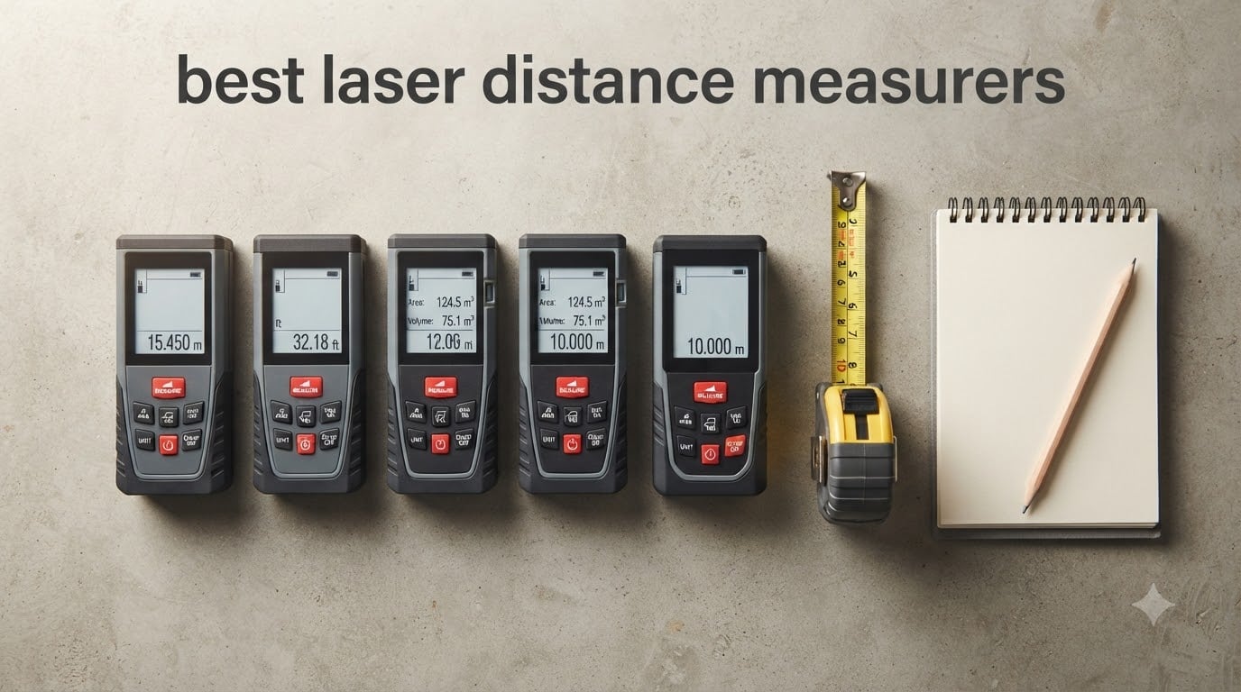 best laser distance measurers