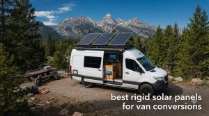 best rigid solar panels for van conversions