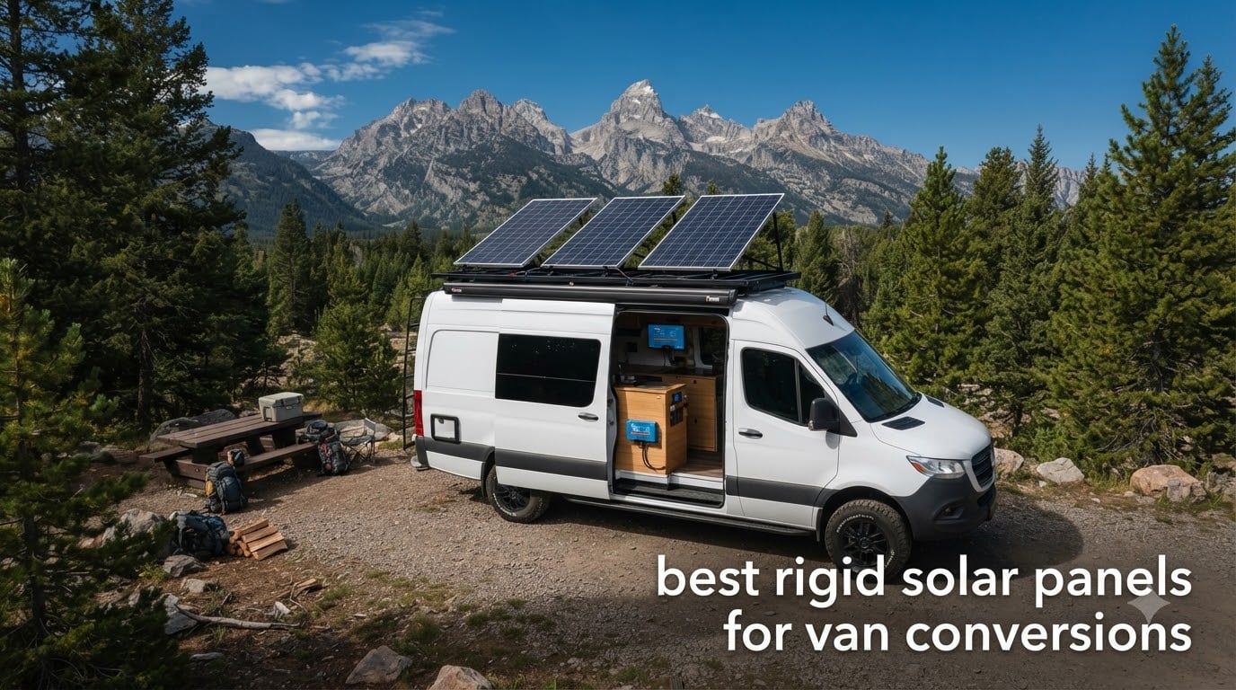 best rigid solar panels for van conversions