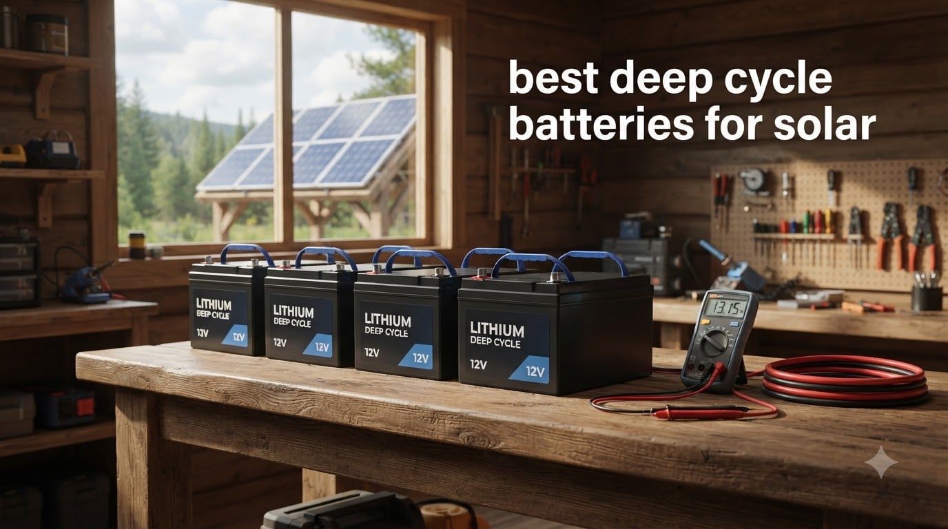 best deep cycle batteries for solar