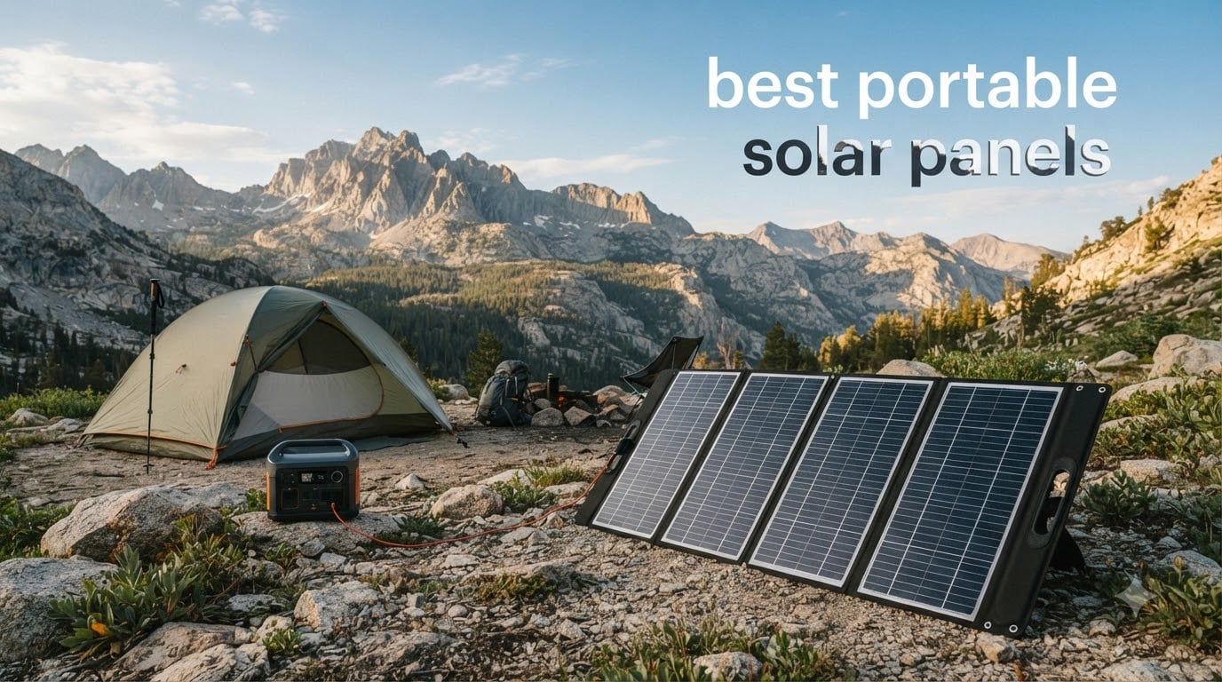 best portable solar panels