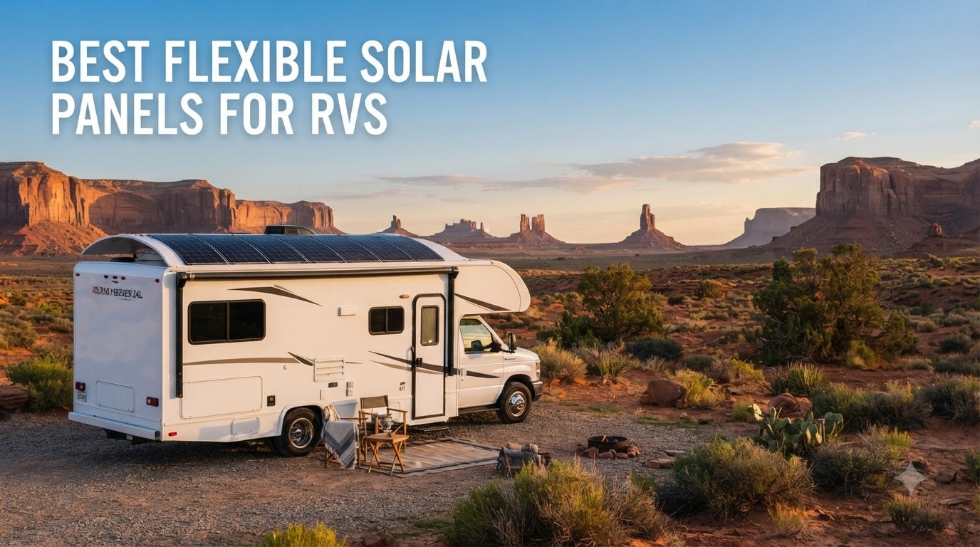 best flexible solar panels for rvs