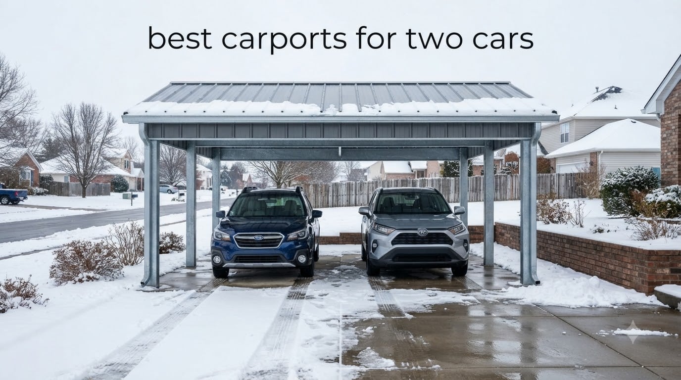 best carports for two cars