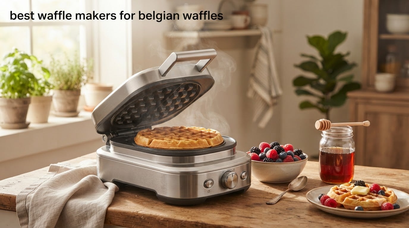 best waffle makers for belgian waffles