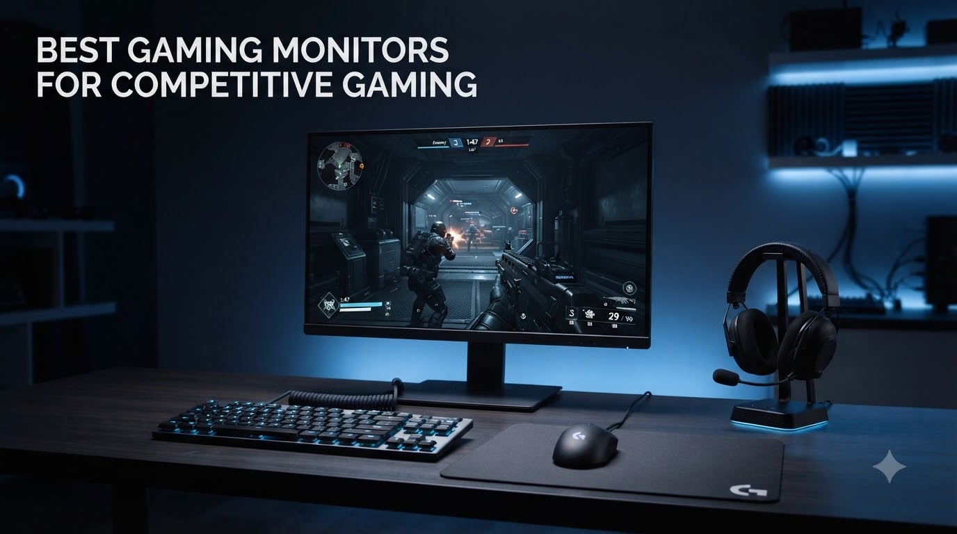 best gaming monitors for competitive gaming