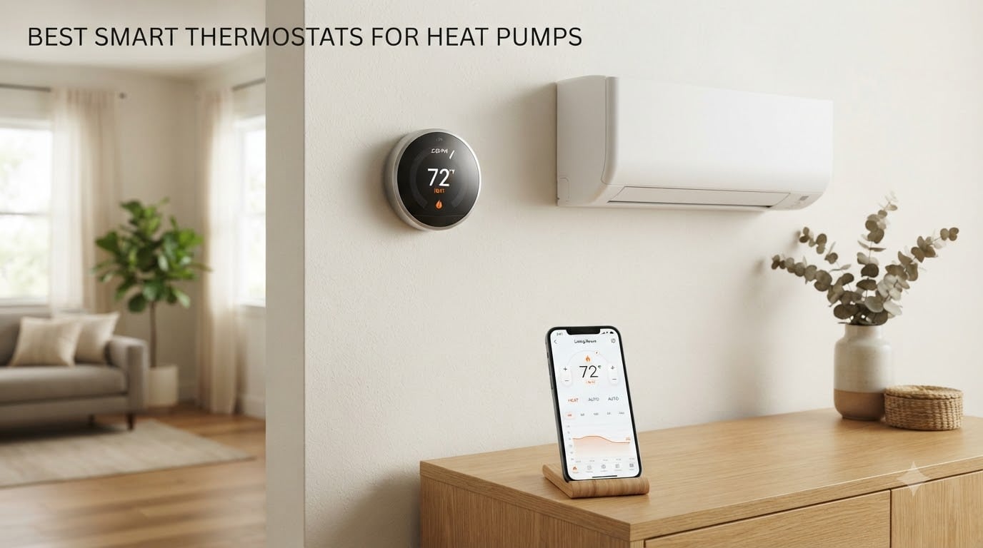 best smart thermostats for heat pumps
