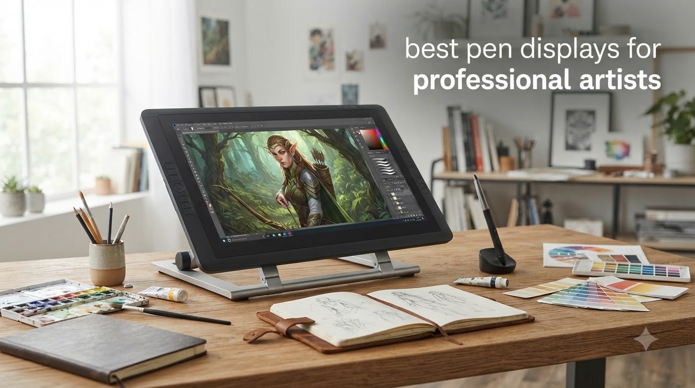 best pen displays for professional artists
