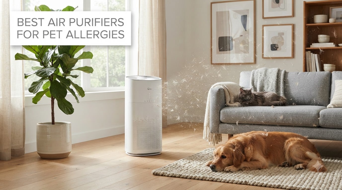 best air purifiers for pet allergies